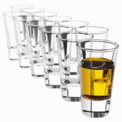 Kadax Vodka Poharak 28 ml Pohár Szett Pohár Tinktúra Likőr 12db (K3722)