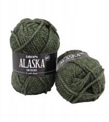 DROPS Design Alaska Uni 51 olíva (drops_alaska_51)