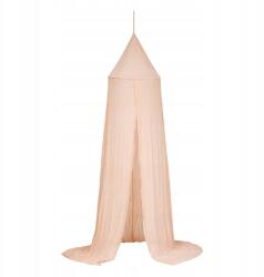 Atmosphera Baldachin Kiságyhoz Muszlin Pamut Magasság 350 CM Rózsaszín (195899B)