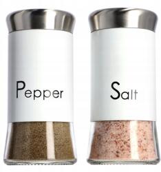 Kadax Só- És Borsszóró Szett 2x150ml Sótartály Bors Szett (K2578)