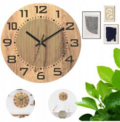  Fa Falióra 34 CM Nappaliba Nagy Számok Ultra Csendes