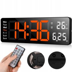  Ébresztőóra Elektronikus Ébresztőóra Digitális Elektronikus Led Hőmérő