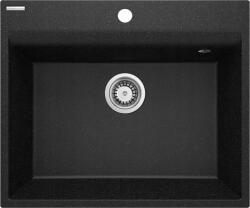 Deante Corio gránit mosogató, grafit, 1 kamrás 600x500x216 mm tartozékok (ZRC 210A)