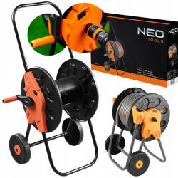 NEO TOOLS Babakocsi Állvány Dob Tekercselő 60m Kerti Mérleg 1/2" 15-793 3/4 (15-793)