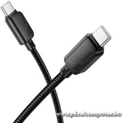 hoco. X113 - 60W USB-C - USB-C gyorstöltő kábel, 1 méter (6942007646208)