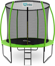 INLEA ULTIMATE Jump Trambulin belső védőhálóval 250 cm - világoszöld (IN01-0009) - kertaktiv