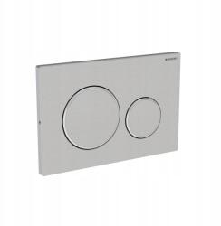 Geberit Sigma20 indítógomb, elülső, rozsdamentes acél-polírozott-kefe (115.889.SN.1)