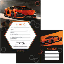 Ars Una Partimeghívó Borítékkal 10 Darab/Csomag Lamborghini (5446) 25 (AU50224463)