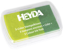  Heyda Nyomdapárna Három Színű Zöld Árnyalatok (BP320000564)