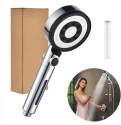  Energiatakarékos Zuhanyfej 5 Funkcióval, Magasnyomású Start/stop Szűrővel (iyi6t8ipuigo)