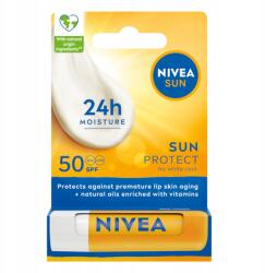 NIVEA Sun UV-szűrős védő ajakrúzs Spf 50 hidratáló ajakápoló nyári 5, 5ml (wodoodporna do suchych na wakacje)