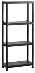 Keter Polcrendszer, 4 polccal, 60 cm, KETER Plus Shelf (1010018100)