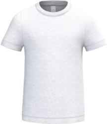 iDeal Basic IB322 Ideal 190 gyerek rövid ujjú pamut póló, Ideal Ash Heather-10/12 (ib322iah-10_12)