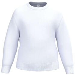 iDeal Basic IB401 környakas gyerek pulóver, Ideal White-8/10 (ib401iw-8_10)