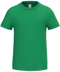 iDeal Basic IB322 Ideal 190 gyerek rövid ujjú pamut póló, Ideal Kelly Green-8/10 (ib322ikg-8_10)