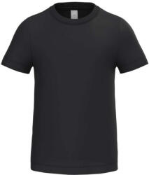 iDeal Basic IB322 Ideal 190 gyerek rövid ujjú pamut póló, Ideal Black-4/6 (ib322ibl-4_6)