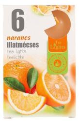  Illatos teamécses narancs 6db
