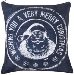 Somnart Perna decorativa de Craciun 40x40 cm, Christmas White, alb/gri (6141)