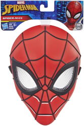 Hasbro Masca Spider-Man pentru copii, rosie, cu banda elastica, 5+ ani (E3366_E3660)