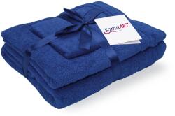 Somnart Set prosoape baie Somnart din bumbac 600 GSM, 3 piese, albastru (10101476) Prosop
