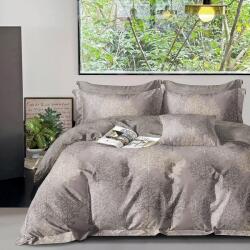 Somnart Lenjerie de pat Percale 2PXXL din bumbac, 4 piese, maro/crem, PRC167 (8548) Lenjerie de pat
