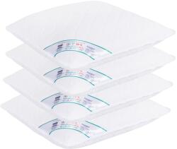 Somnart Set 4 perne matlasate Somnart HypoallergenicMed, microfibra 70x70, lavabile la 95°C (1558)
