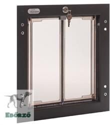  Kutya ajtók - PlexiDor® - "M" - Barna (856853003053)