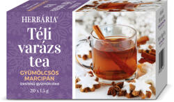 Herbária téli varázs gyümölcs-marcipán ízű tea 20x1, 5g 30 g - freefrom