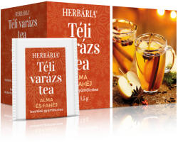 Herbária téli varázs alma-fahéj ízű tea 20x1, 5g 30 g - freefrom