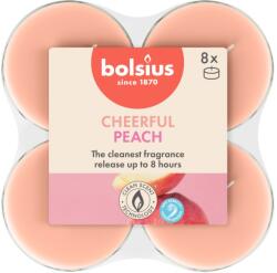 Bolsius Teamécses Maxi 8Db True Scents Peach