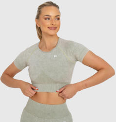 Iron Aesthetics Crop top pentru damă Iron Aesthetics Faded, washed green: Verde M (P3129A16890)