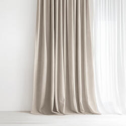 Goldea marbella díszfüggöny - latte 280x135 cm