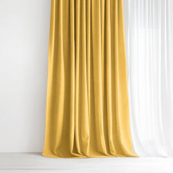 Goldea marbella dekoratív drapéria - mézsárga 200x135 cm