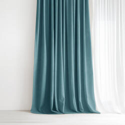 Goldea marbella díszfüggöny - petrolkék 160x135 cm