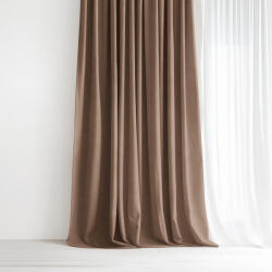 Goldea marbella dekoratív drapéria - mokka 280x135 cm