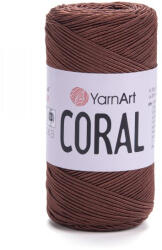 YARNART CORAL fényes zsinórfonal - Barna 1905