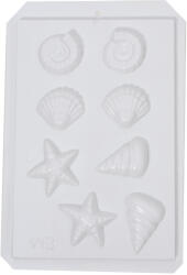  Gipszkiöntő forma, normál - Kagylók és csigák (24654)
