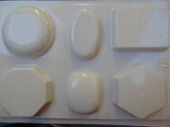  Gipszkiöntő forma, normál - Szappan formák (24677)