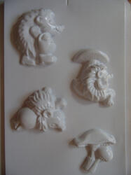  Gipszkiöntő forma, normál - Sünik (24659)