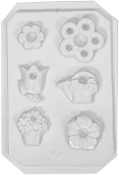  Gipszkiöntő forma, normál - Felakasztható virágok (24597)