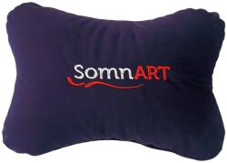 Somnart Perna pentru tetiera auto Somnart, mov, 32x23 cm, suport gat (8411)