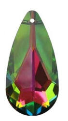 Swarovski Elements 6100 Teardrop - Swarovski medál- Vitrail Medium