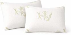 Somnart Set 2 perne Somnart Bamboo Memory Foam cu husa detasabila, 50x70 cm (230)