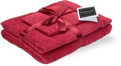 Domine Set prosoape bumbac Domine 600 GSM, 3 piese, bordeaux (3301) Prosop