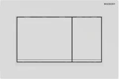 Geberit Clapeta actionare rezervor incastrat Sigma 30 Alb Mat Easy to Clean (115.883.01.1)