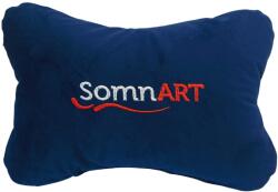 Somnart Perna pentru tetiera auto Somnart, albastra, ergonomicǎ, 32x23 cm (8405)