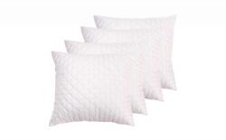 Somnart Set 4 perne matlasate Somnart 70x70 cm cu microfibra si fibre de carbon (3074)