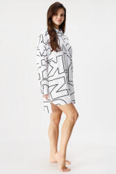 DKNY Дамска нощница DKNY Bold City Streets къса (YI30100_kos)