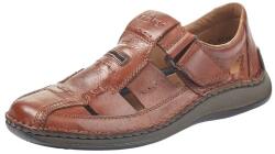 Rieker Sandale barbati din piele naturala, Rieker 05284-24, maro
