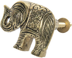 Clayre & Eef Buton mobilier aluminiu cupru Elefant 5x7x4 cm (64151X)